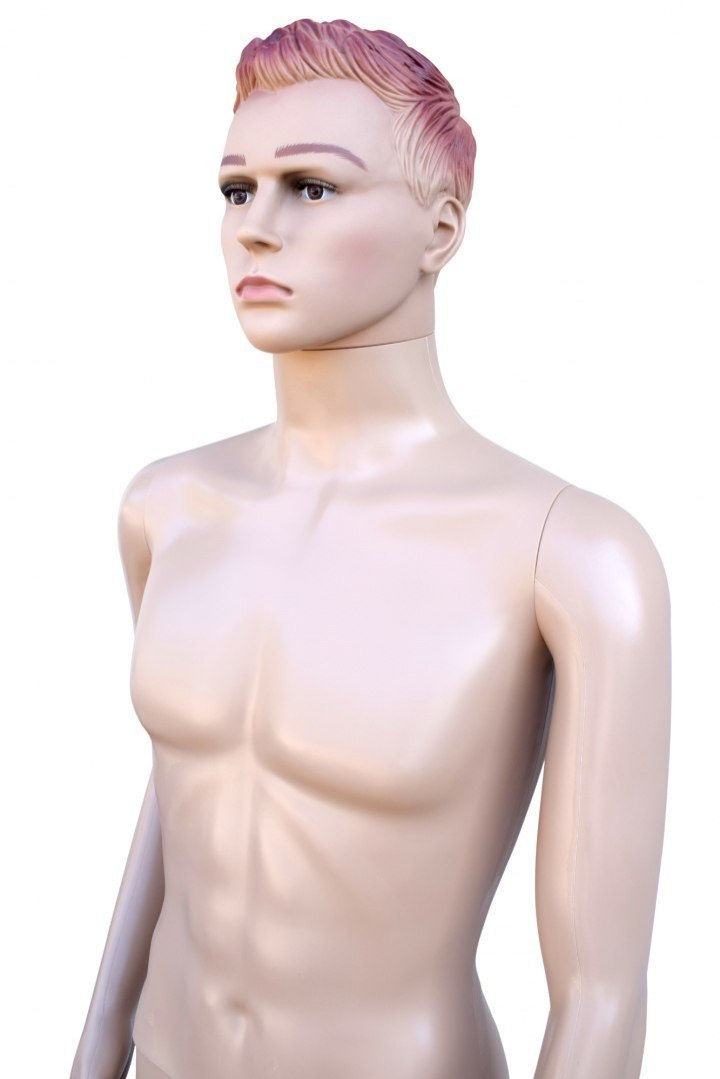 Pánská figurína celotělová na výstavu do obchodu 190 cm vysoká stabilní MS16203